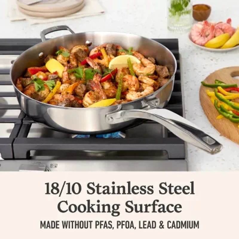 Calphalon Premier Stainless Steel 8-pc. Cookware Set