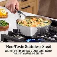 Calphalon Premier Stainless Steel 2.25-qt. Sauce Pan