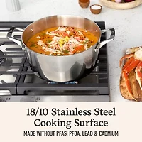 Calphalon Premier Stainless Steel 6-qt. Stockpot