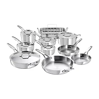 Calphalon Premier Stainless Steel 16-pc. Cookware Set