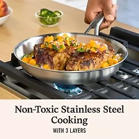 Calphalon Stainless Steel 10" Frying Pan