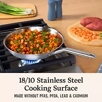 Calphalon Stainless Steel 10" Frying Pan