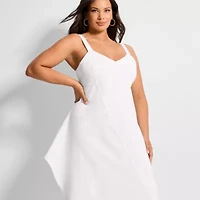 Ashley Graham Women's Plus Midi Dress