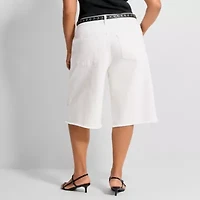 Ashley Graham Women's Plus Baggy Short