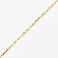 Made in Italy Womens 10K Gold 18 Inch Chain Necklace