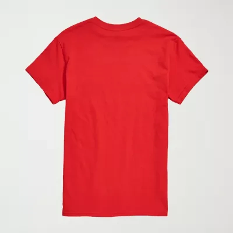 Novelty Mens Crew Neck Short Sleeve Regular Fit Big and Tall Graphic T-Shirt