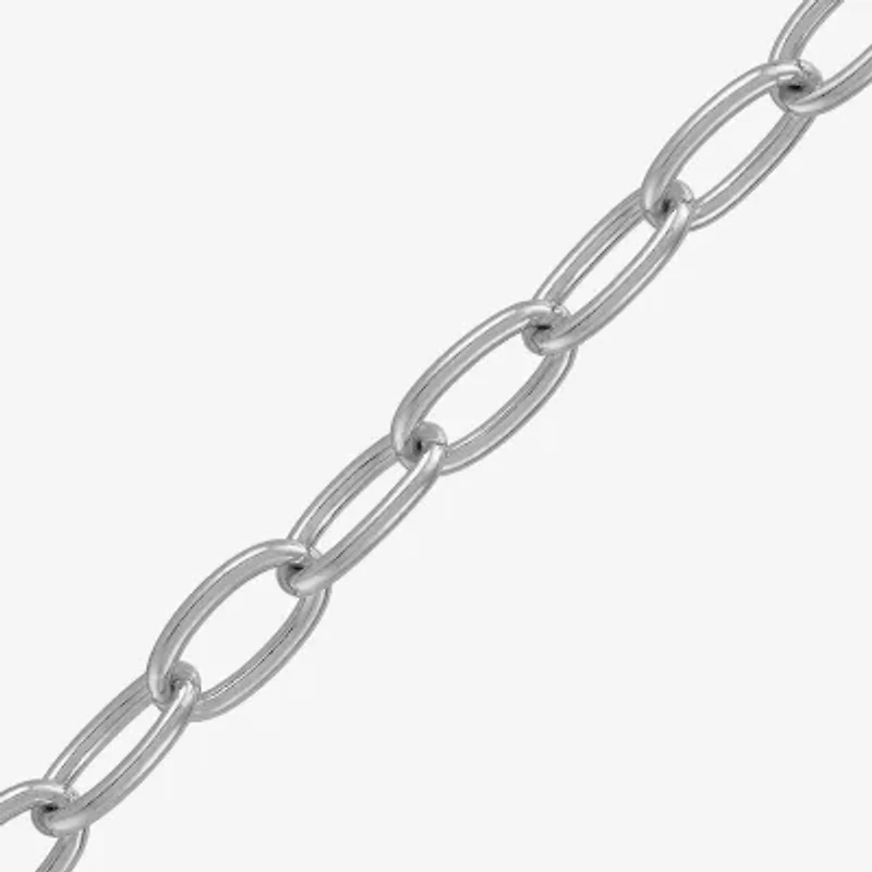 Limited Quantities! Womens Sterling Silver Heart Charm Bracelet