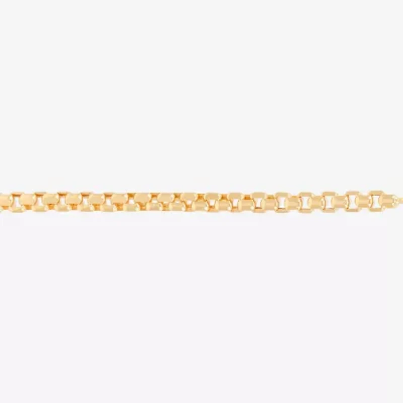 Limited Quantities! Womens 14K Gold 22 Inch Box Chain Necklace