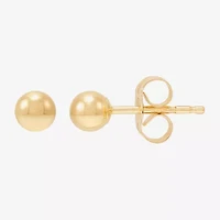 Limited Quantities! 14K Gold 4mm Ball Stud Earrings
