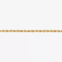 Limited Quantities! Womens 14K Gold 18 Inch Rope Chain Necklace