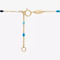 Limited Quantities! Womens 14K Gold 18 Inch Beaded Necklace
