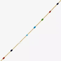 Limited Quantities! Womens 14K Gold 18 Inch Beaded Necklace