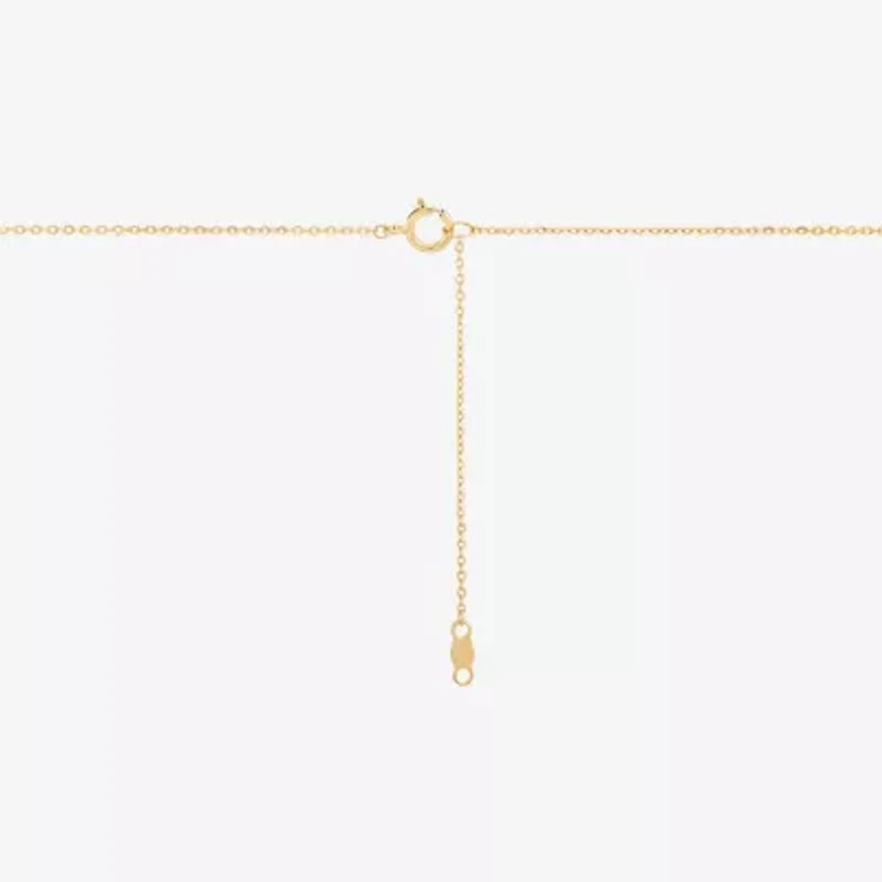 Limited Quantities! Womens 10K Gold 20 Inch Pendant Necklace