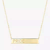 Limited Quantities! Womens 10K Gold 20 Inch Pendant Necklace