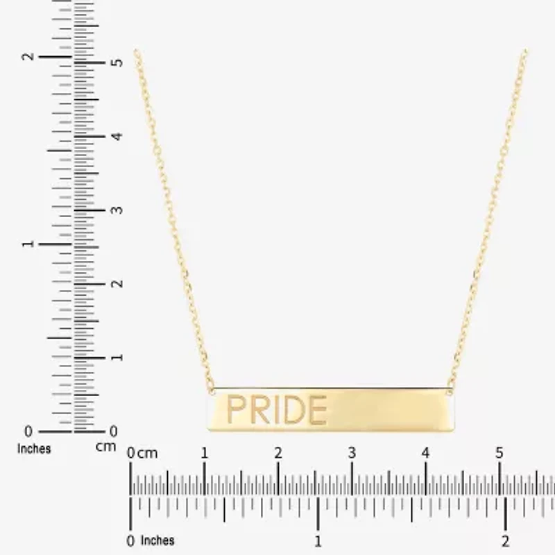 Limited Quantities! Womens 10K Gold 20 Inch Pendant Necklace
