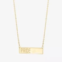 Limited Quantities! Womens 10K Gold 20 Inch Pendant Necklace