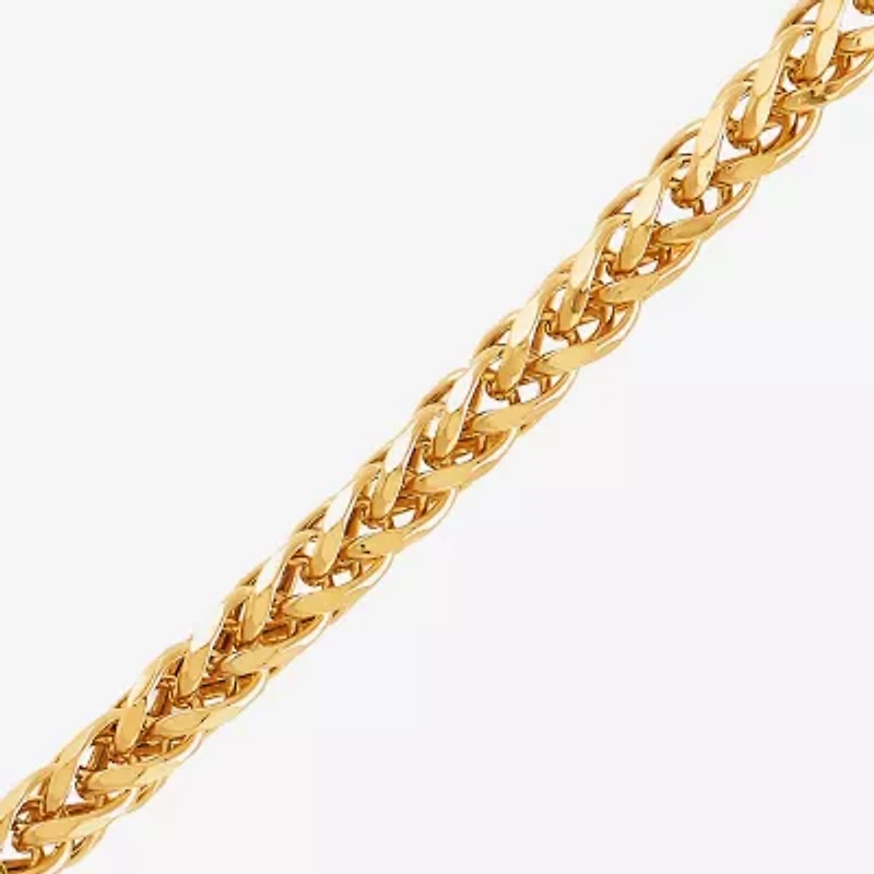 Limited Quantities! Womens 10K Gold 22 Inch Spiga Chain Necklace