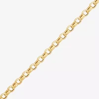 Limited Quantities! Womens 10K Gold 18 Inch Rolo Chain Necklace