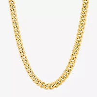 Limited Quantities! Mens 10K Gold 18 Inch Cuban Chain Necklace
