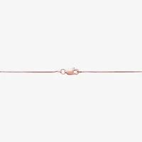 Limited Quantities! Womens 14K Rose Gold 18 Inch Box Chain Necklace