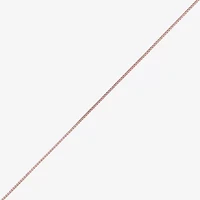 Limited Quantities! Womens 14K Rose Gold 18 Inch Box Chain Necklace