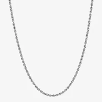 Limited Quantities! Womens 14K Gold 18 Inch Rope Chain Necklace