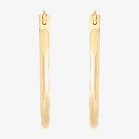 Limited Quantities! Womens 14K Gold 16mm Hoop Earrings