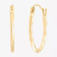 Limited Quantities! Womens 14K Gold 16mm Hoop Earrings