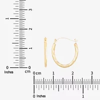 Limited Quantities! Womens 14K Gold 16mm Hoop Earrings