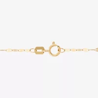 Limited Quantities! Womens 14K Gold Heart 18 Inch Pendant Necklace