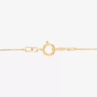 Limited Quantities! Womens 10K Gold 18 Inch Box Chain Necklace