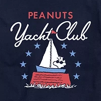 Novelty Mens Crew Neck Short Sleeve Regular Fit Peanuts Big and Tall Graphic T-Shirt