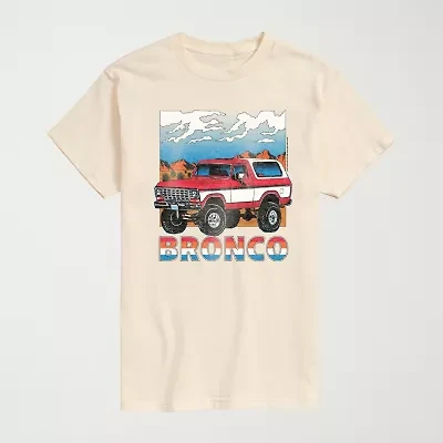 Novelty Mens Crew Neck Short Sleeve Regular Fit Big and Tall Graphic T-Shirt