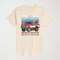 Novelty Mens Crew Neck Short Sleeve Regular Fit Big and Tall Graphic T-Shirt