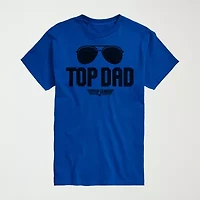 Novelty Mens Crew Neck Short Sleeve Regular Fit Big and Tall Graphic T-Shirt