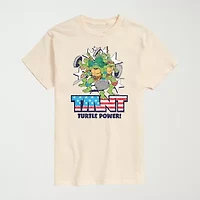 Novelty Mens Crew Neck Short Sleeve Regular Fit Teenage Mutant Ninja Turtles Big and Tall Graphic T-Shirt