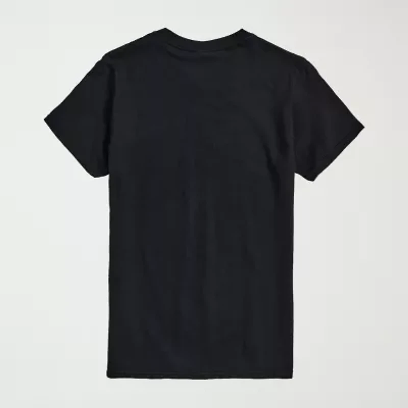 Novelty Mens Crew Neck Short Sleeve Regular Fit MTV Big and Tall Graphic T-Shirt