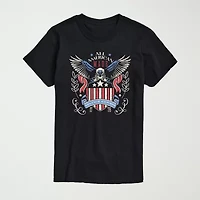 Novelty Mens Crew Neck Short Sleeve Regular Fit Big and Tall Graphic T-Shirt