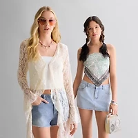 Forever 21 Womens Juniors Denim Skirt