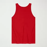 Novelty Mens Crew Neck Short Sleeve Peanuts Snoopy Tank Top