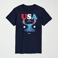 Novelty Mens Crew Neck Short Sleeve Regular Fit Graphic T-Shirt