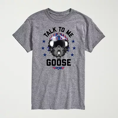 Novelty Mens Crew Neck Short Sleeve Regular Fit Graphic T-Shirt