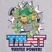 Novelty Mens Scoop Neck Sleeveless Teenage Mutant Ninja Turtles Tank Top
