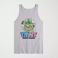 Novelty Mens Scoop Neck Sleeveless Teenage Mutant Ninja Turtles Tank Top