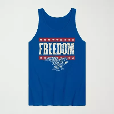 Novelty Mens Scoop Neck Short Sleeve Tank Top