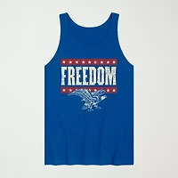 Novelty Mens Scoop Neck Short Sleeve Tank Top