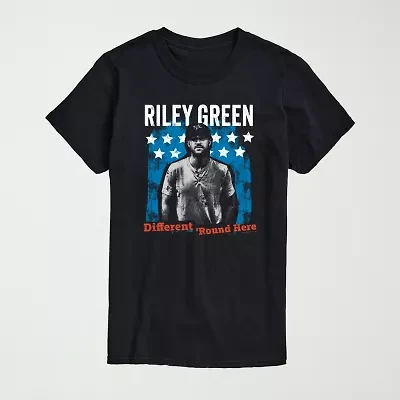 Novelty Mens Crew Neck Short Sleeve Regular Fit Graphic T-Shirt