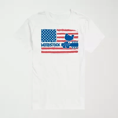 Novelty Mens Crew Neck Short Sleeve Regular Fit Graphic T-Shirt