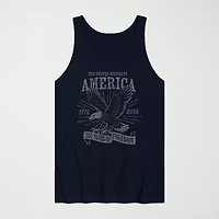 Novelty Mens Crew Neck Short Sleeve Tank Top