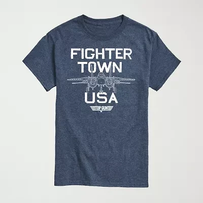 Novelty Mens Crew Neck Short Sleeve Regular Fit Graphic T-Shirt